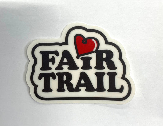 Sticker transparent